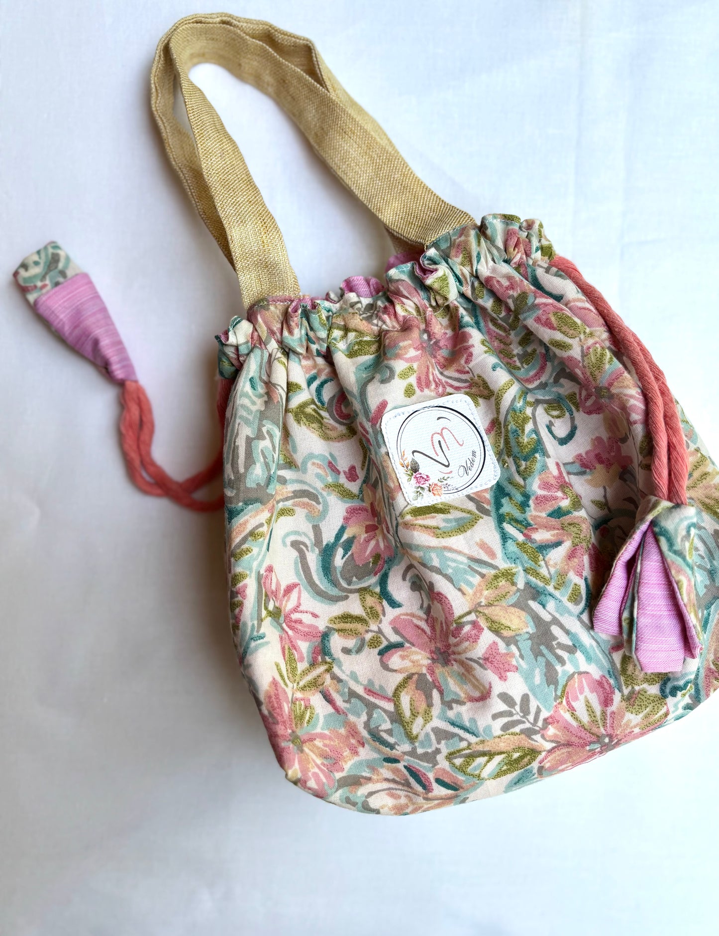 Dewdrop Pink Potli