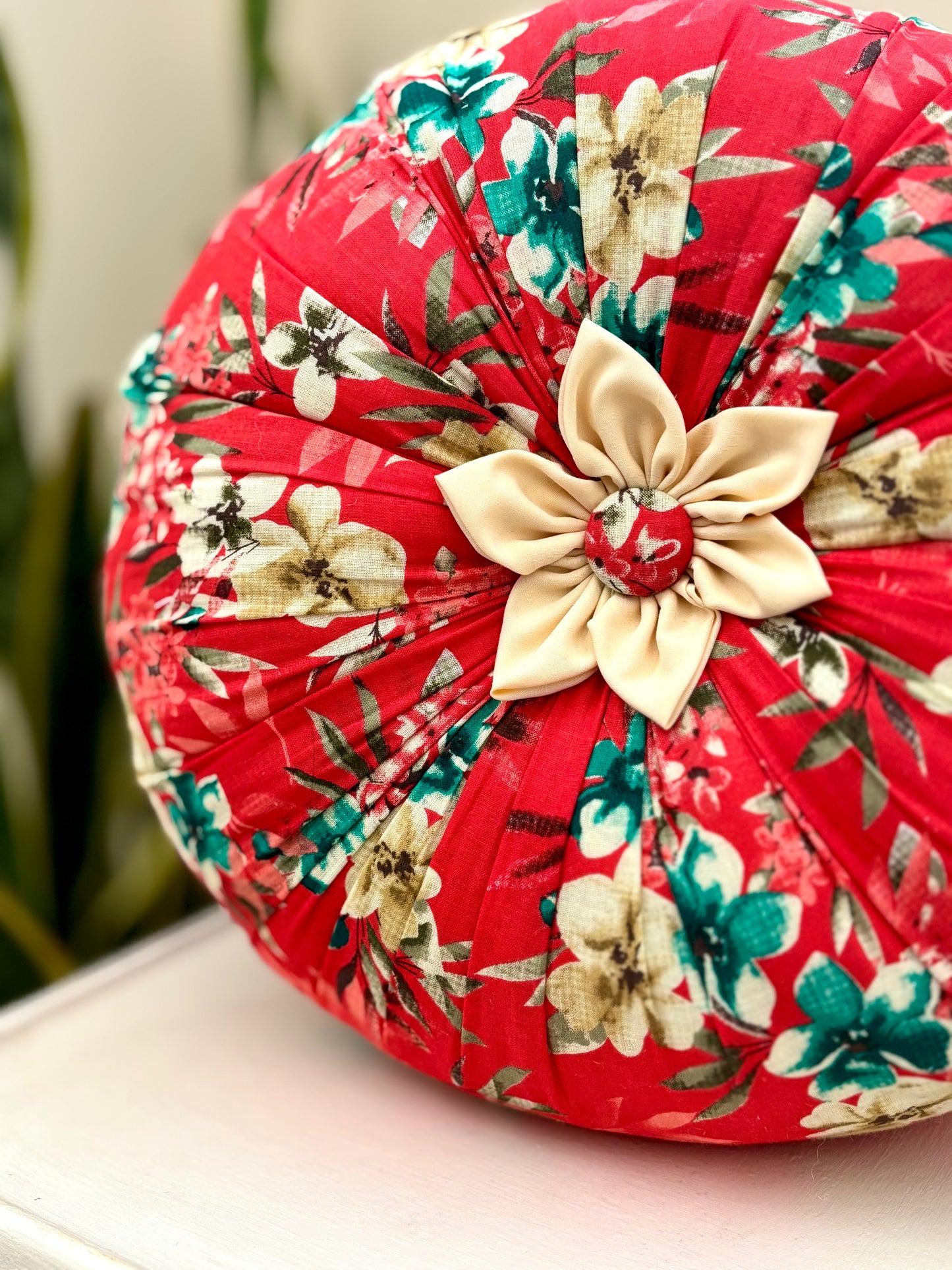 Gul Gulaab Cushions - Pink & Cream (Set of 2)