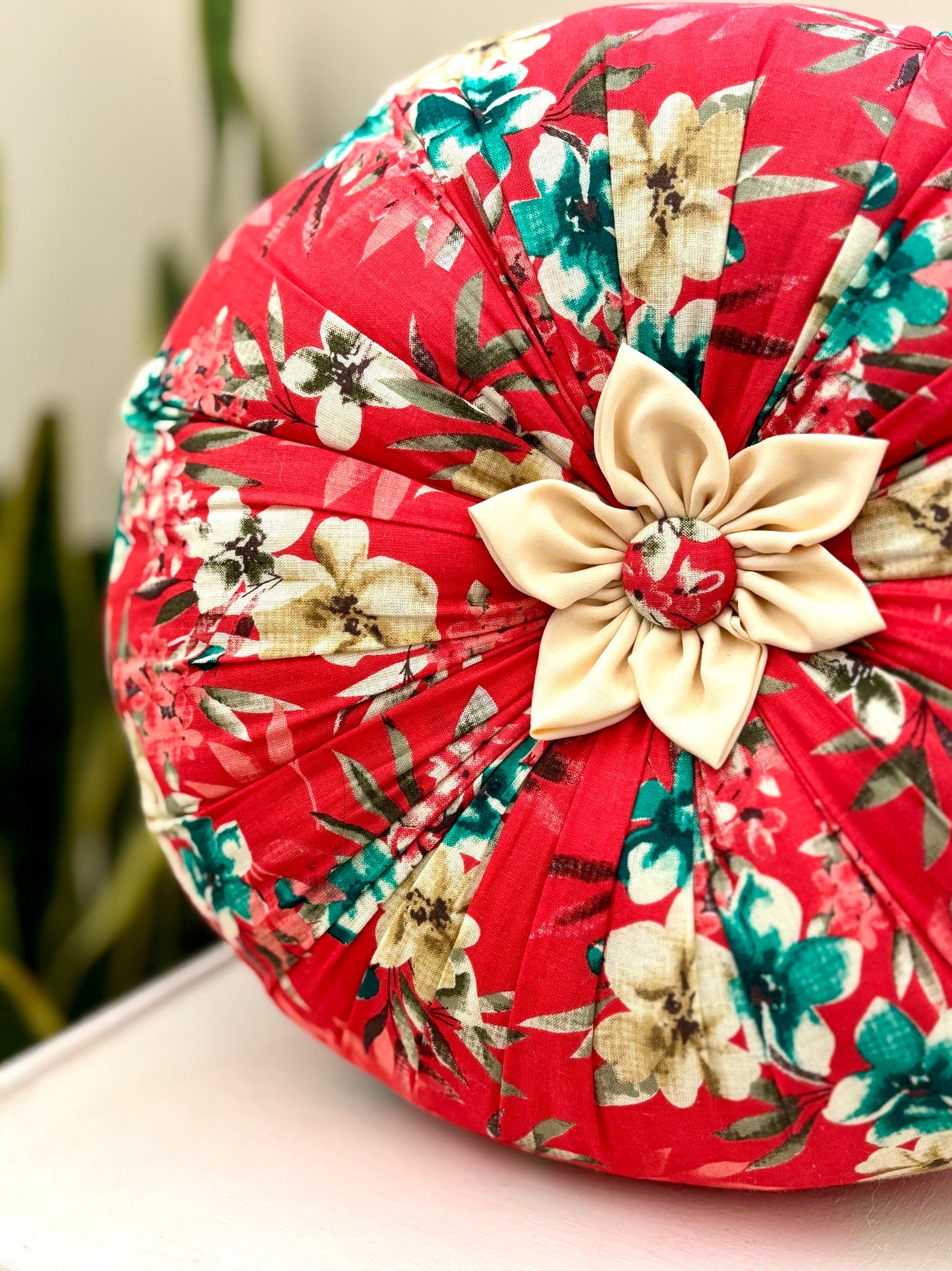 Gul Gulaab Cushions - Pink & Cream (Set of 2)