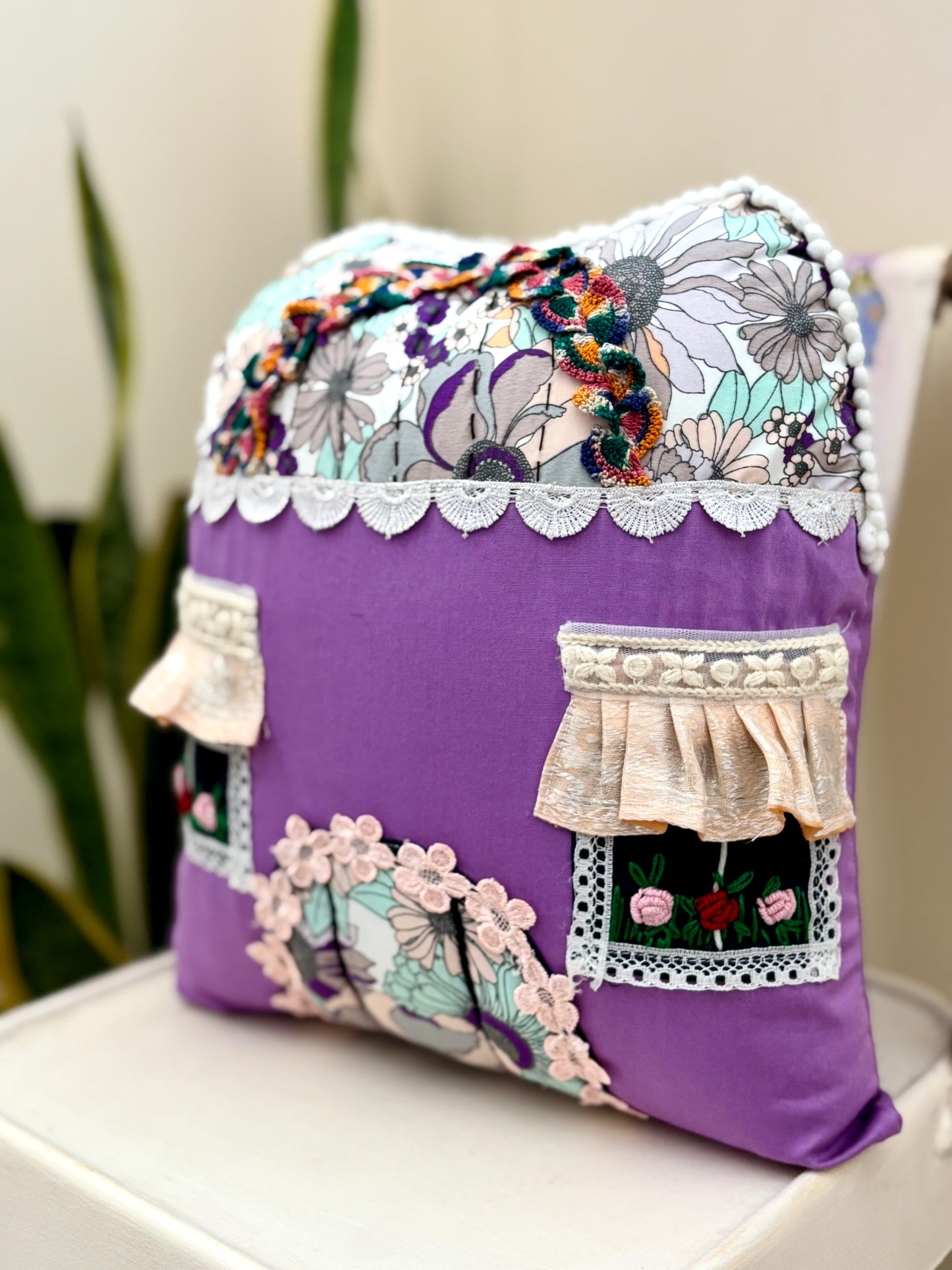 House Cushions - Purple
