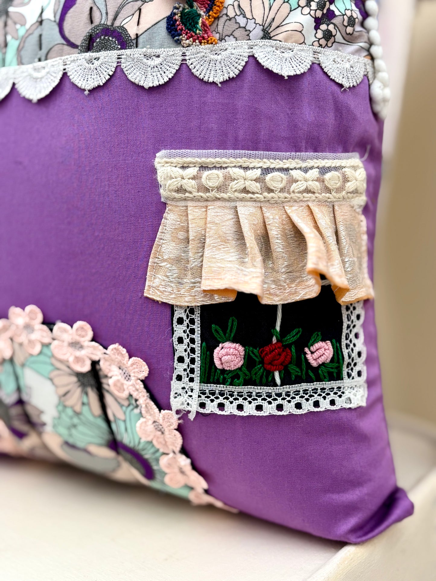 House Cushions - Purple