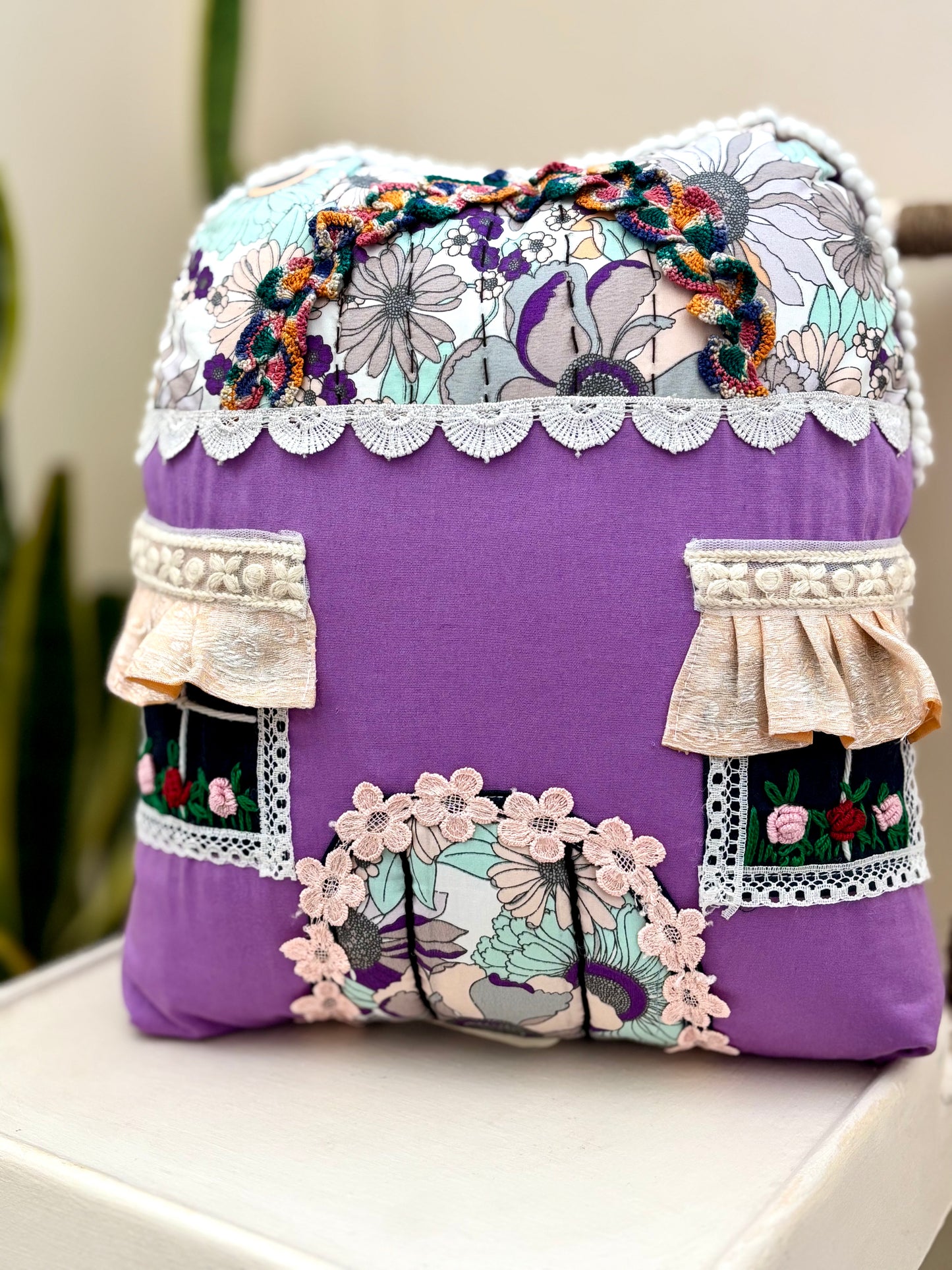 House Cushions - Purple