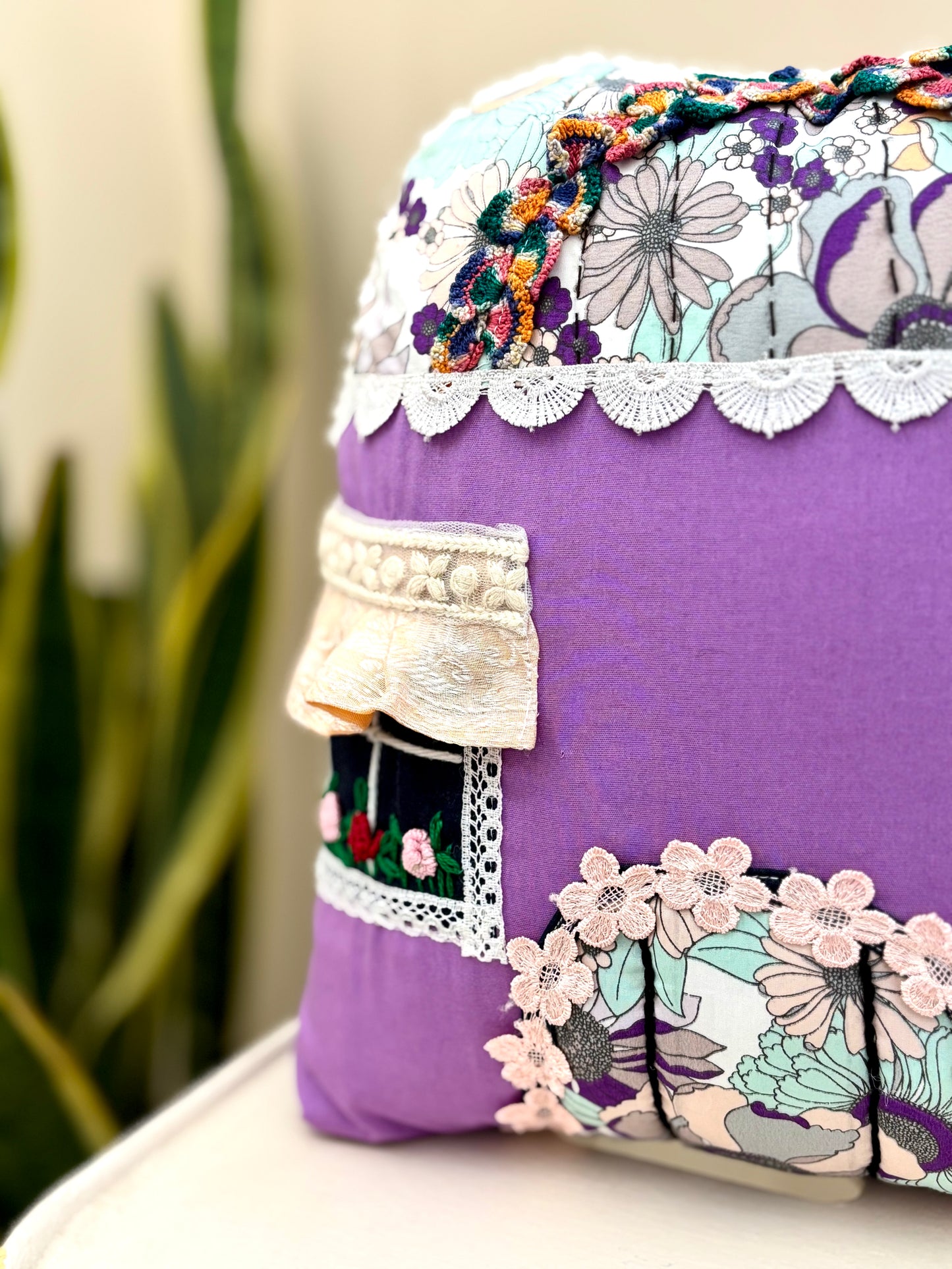 House Cushions - Purple