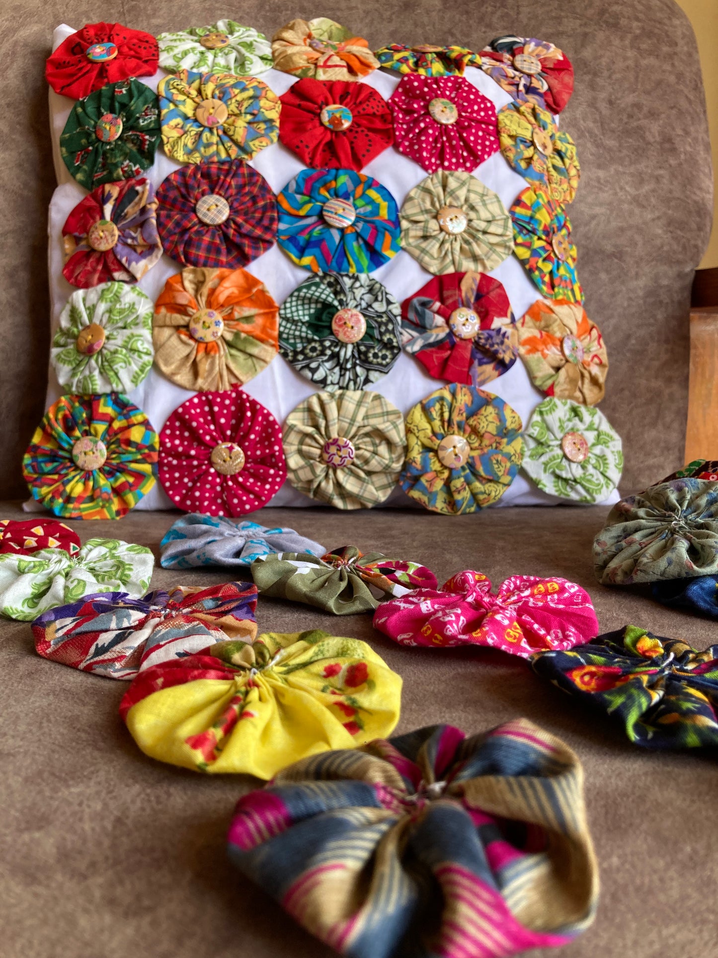 YO YO CUSHION COVERS-MULTI (Set of 2)