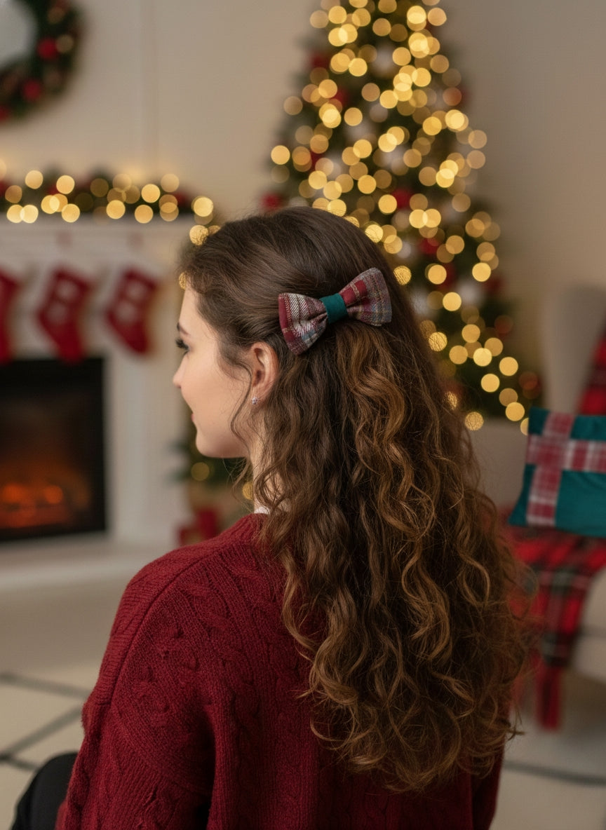 CHRISTMAS SPECIAL REMOVABLE BOW CUSHION COVER