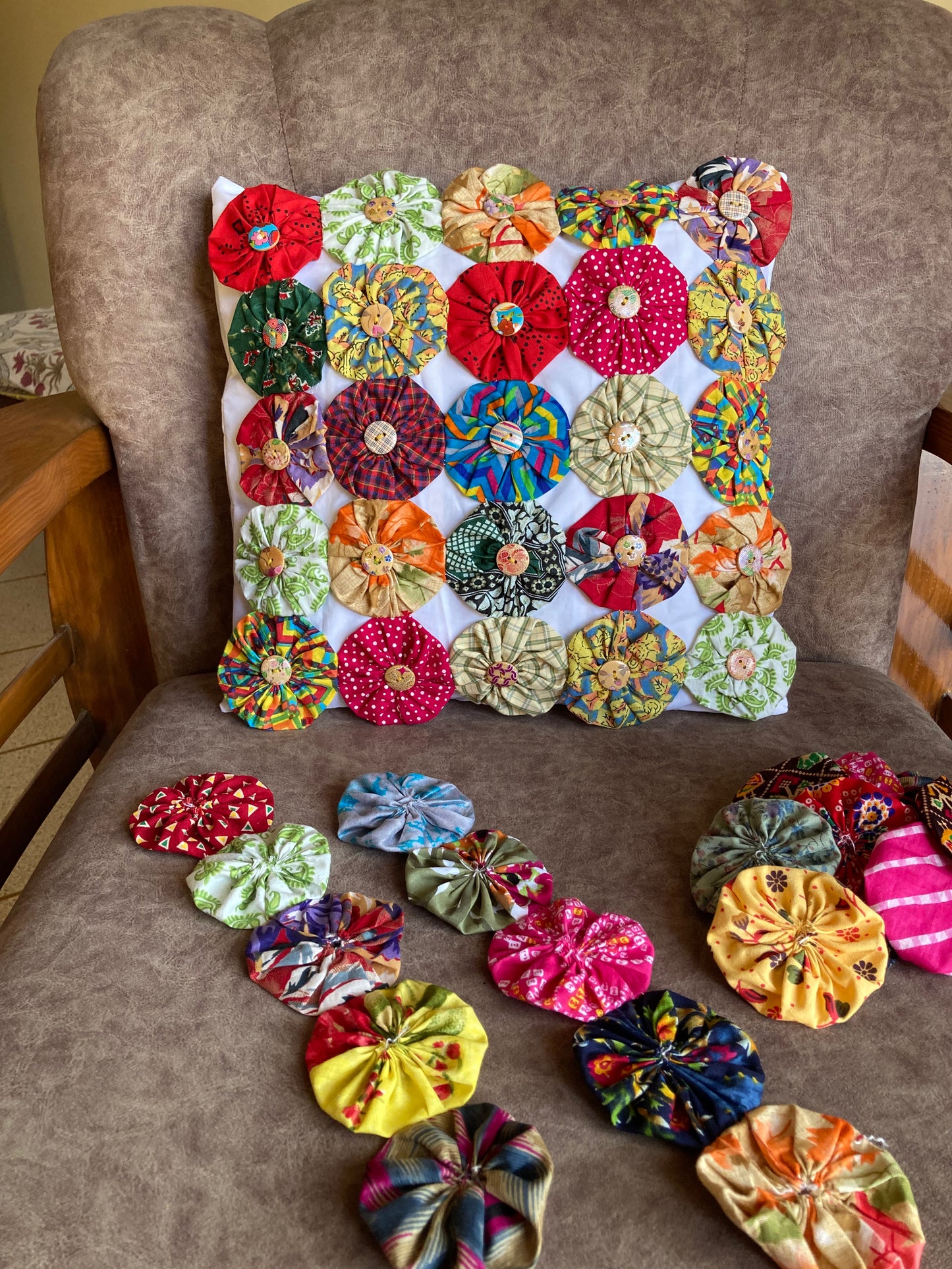 YO YO CUSHION COVERS-MULTI (Set of 2)